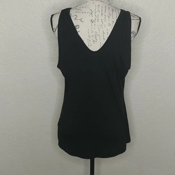 Sleeveless Ruffle Front Top - Picture 3 of 3